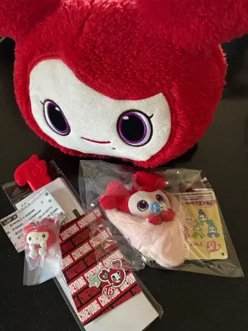 TWICE FC 복권 그립 커버 산리오 가챠 마스코트 채영