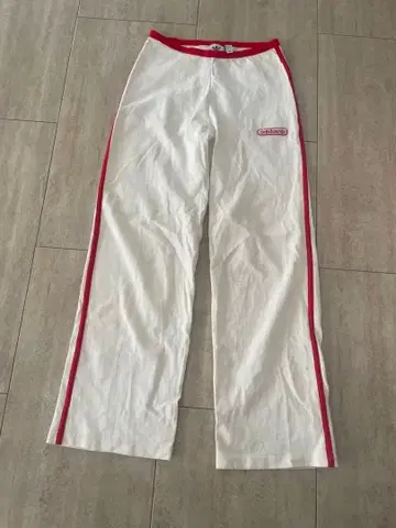 adidas 화이트/레드 저지 M