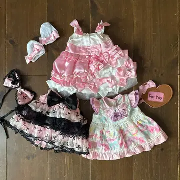 우사모모짱 옷 갈아입기 3종 세트