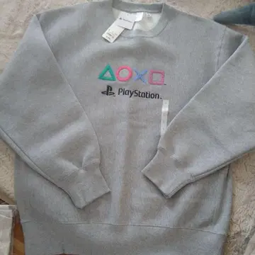 GU 프레스 헤비 웨이트 맨투맨 풀오버 L