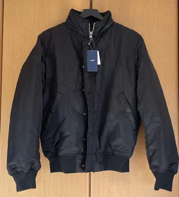 새상품 미사용 택 포함 쉽스 남성용 블랙 다운 자켓