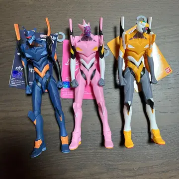 에반게리온 무비 몬스터 시리즈 신극장판 소프트 비닐 3체 세트