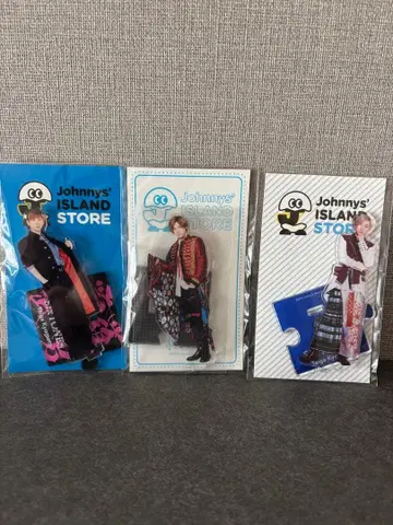 SixTONES 교모토 타이카 아크릴 스탠드 3개 세트