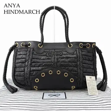 정가 18만 [컨디션 최상] 안야 힌드마치 닐슨 2way 토트백 블랙
