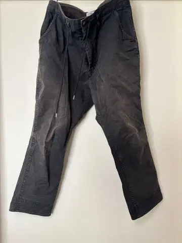 nonnative 크롭 7부 팬츠 먹 블랙 1