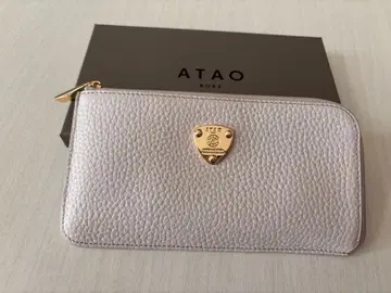 ATAO 슬리모 장지갑 아이비스 화이트