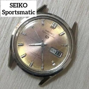 SEIKO Sportsmatic 5 빈티지 자동 와인딩 손목시계 작동품