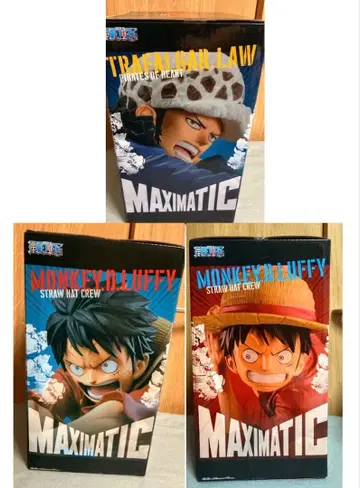 ONE PIECE BANDAI MAXIMATIC 피규어 3세트