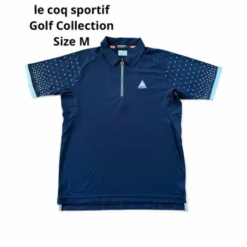 새상품급 르꼬끄 스포르티브 골프 컬렉션 피케 셔츠 M 사이즈
