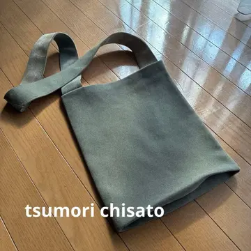 레어 디자인 tsumori chisato 가죽 사선 크로스백