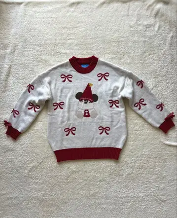 2025 디즈니 크리스마스 스웨터 리루린린