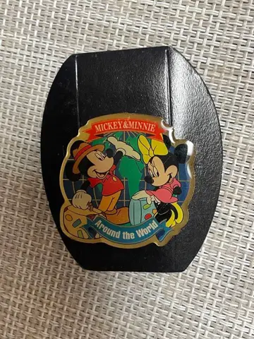 미키 미니 핀 배지 Around the World