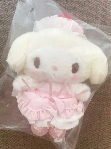 산리오 딸기 휘핑 케이크 마스코트 마이멜로디 백참