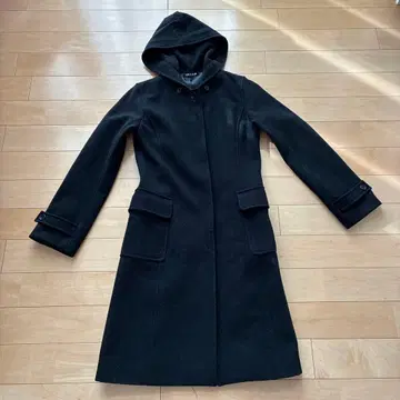 꼼사데모드 롱 코트 M 블랙