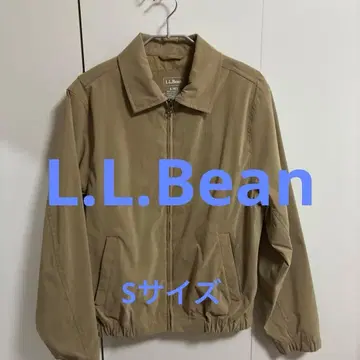 L.L.Bean 베이지 지퍼 자켓 블루종 S 사이즈 새상품급 남녀 공용