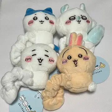 치이카와 봉제 인형 스크런치 4개 세트