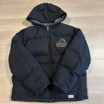 XLARGE 블랙 다운 자켓
