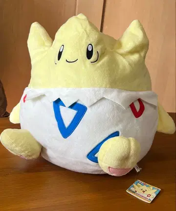 포켓몬 토게피 봉제 인형 메챠데카 선&문 택 포함