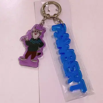 주토피아 알파벳 아크릴 참 파우버트