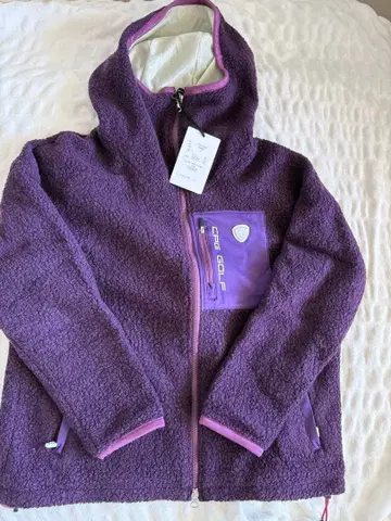 퍼플 플리스 자켓 사이즈 3