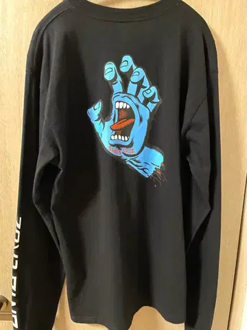 santa cruz 산타크루즈 긴팔 T셔츠 스크리밍 핸드 L