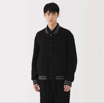 MUJI LABO 캐시미어 혼방 스타디움 점퍼 (다이칸야마 한정판)