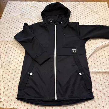 언더아머 후드 부착 자켓 XL 블랙