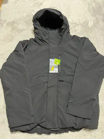 X Shelter 방수 다운 자켓 3L 블랙