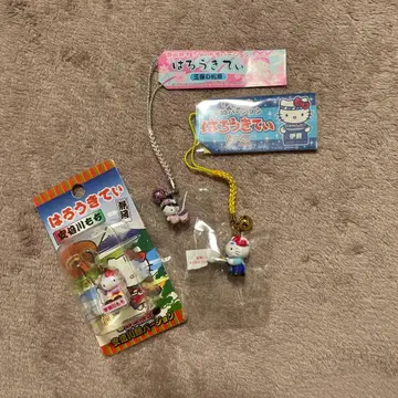 지역 한정 키티 족쇄 스트랩 3개 세트