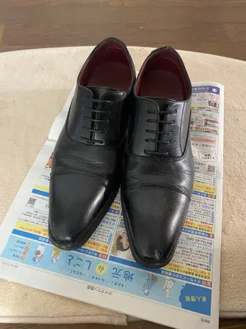 남성용 가죽 신발 25.5cm