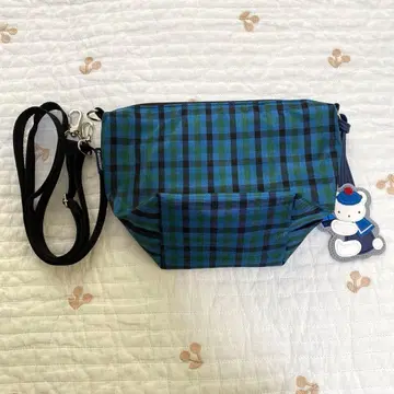 familiar 패밀리아 보트형 미니백 XB 블루 계열 패밀리아 체크