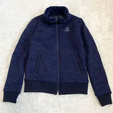 캘러웨이 Callaway 집업 자켓 퍼 네이비 L