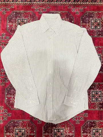 스트라이프 셔츠 구제 의류 used 원포켓 파랑