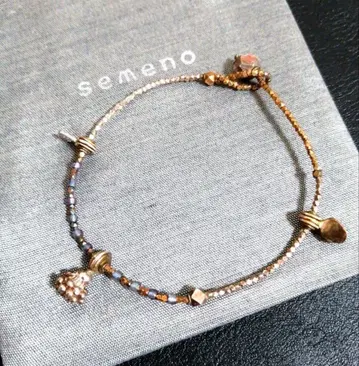 semeno 세메노 비즈 참 팔찌 실버 비즈