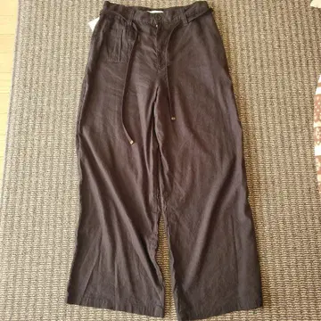 미사용 새상품 Johnbull 와이드 팬츠 블랙