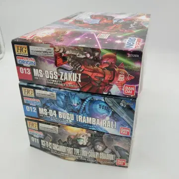 반다이 HG 기동전사 건담 THE ORIGIN 3점 1 (건캐논, 외)