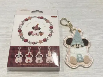 디즈니 크리스마스 2025 릴린린 키체인 스카이블루