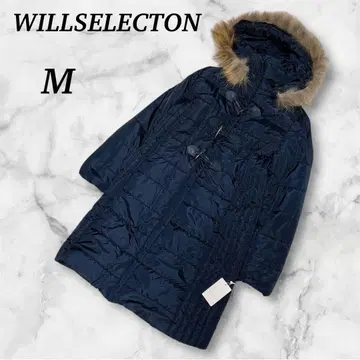 [ 하자품 ] WILLSELECTON 네이비 다운 자켓 M 여성용