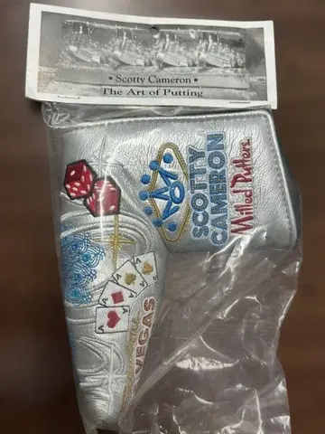 스카티 카메론 2022 라스베가스 레이디 랙 골프헤드커버 실버