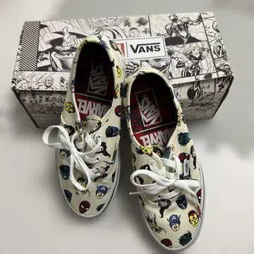 (박스 있음) MARVEL Vans 마블 캐릭터 스니커즈