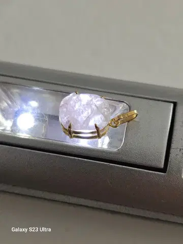 K18 러시아산 푸에나카이트 펜던트