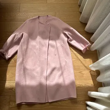 TOMORROWLAND 핑크 롱 코트 사이즈 36