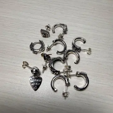 실버 925 귀걸이 묶음 판매