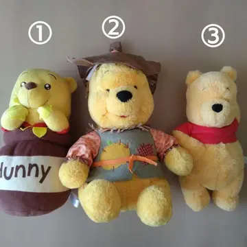곰돌이 푸 봉제 인형 묶음 판매
