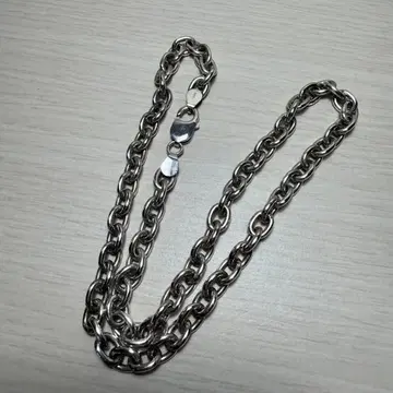 초와이드 7.3mm 목걸이 실버 925