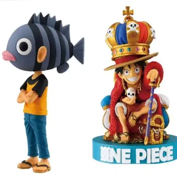 BASE SHOP 한정판 월드 콜렉터블 오다 에이치로 루피 세트