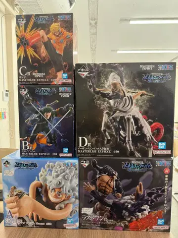 원피스 1번 복권 피규어 세트