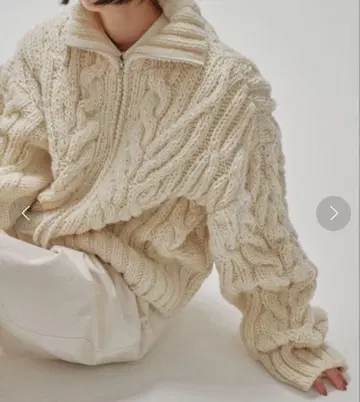 TODAYFUL 볼륨 핸드 니트 가디건