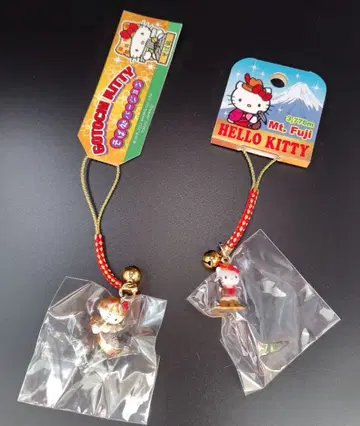 헬로키티 스트랩 2개 세트