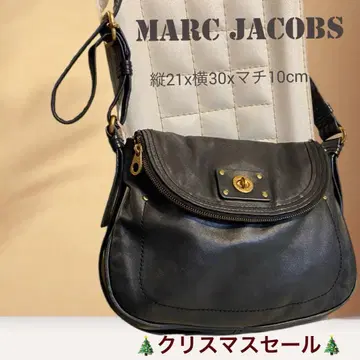 마크 제이콥스 천연 가죽 숄더백 블랙